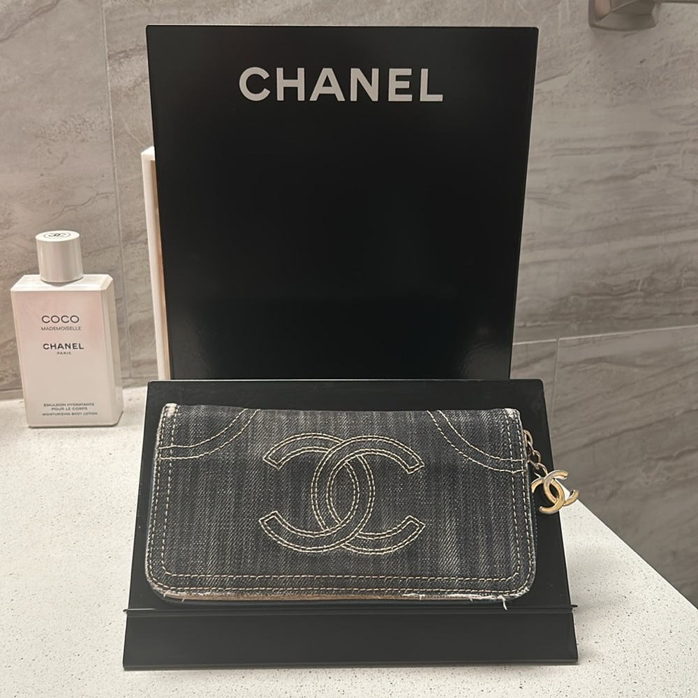Chanel Denim wallet